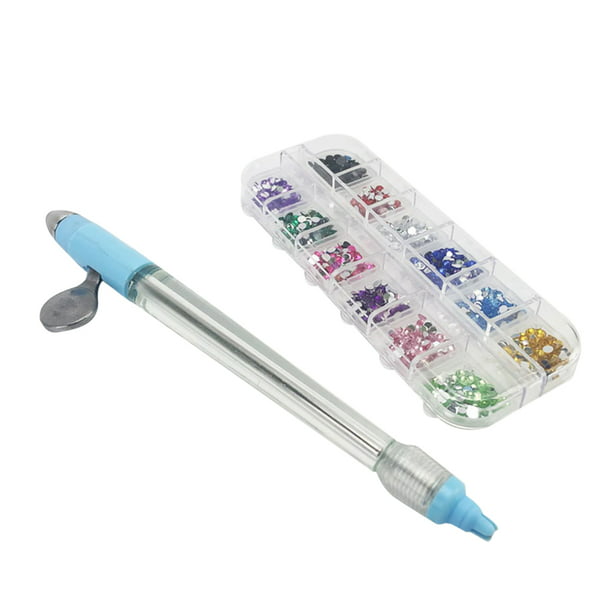 5D Acrylic Diamond Painting Pen Cross Stitch Crafts Embroidery Point Drill 